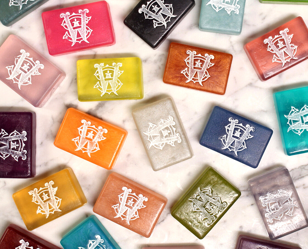 Perfumed soaps by saltworks
